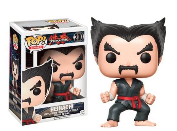 HEIHACHI TEKKEN TAG TORNEO FIGURA 10 CM VINYL Funko POP GAMES TEKKEN