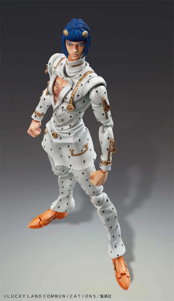 BRUNO BUCCIARATI FIGURA 16 CM JOJO'S BIZARRE ADVENTURE PART 5 GOLDEN WIND CHOZO KADO - Imagen 5