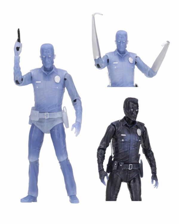 WHITE HOT T-1000 FIGURA 18 CM TERMINATOR 2 KENNER TRIBUTE - Imagen 4