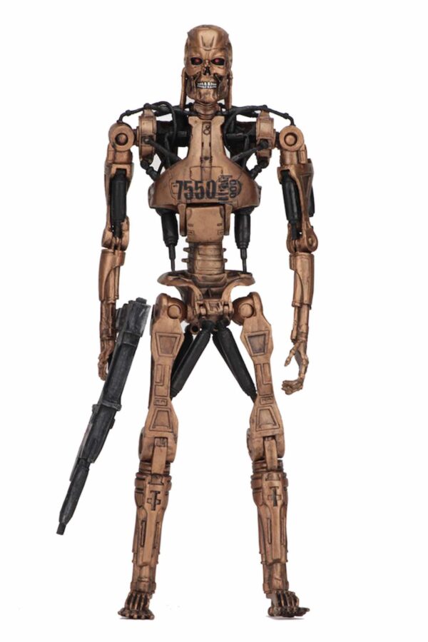 METAL MASH ENDOSKELETON FIGURA 18 CM TERMINATOR 2 KENNER TRIBUTE