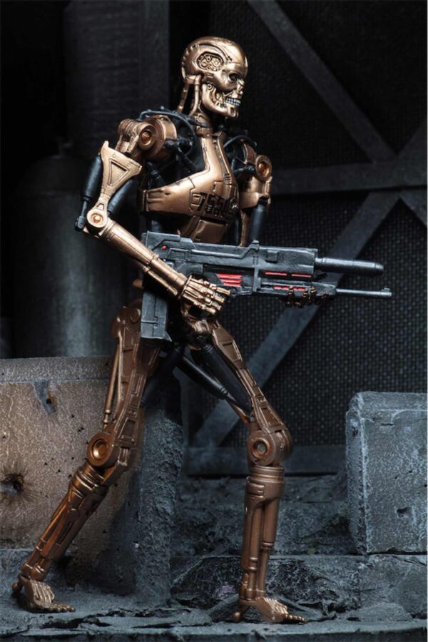 METAL MASH ENDOSKELETON FIGURA 18 CM TERMINATOR 2 KENNER TRIBUTE - Imagen 5