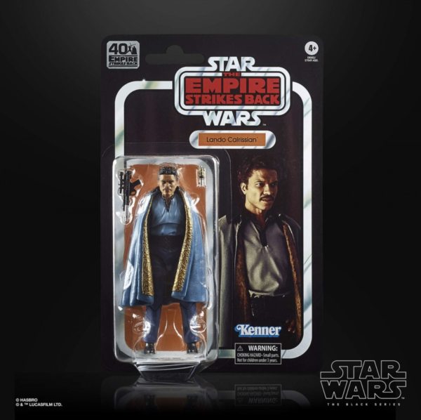 LANDO CALRISSIAN E5 FIGURA 15 CM STAR WARS BLACK SERIES 40TH ANNIVERSARY E80825X0