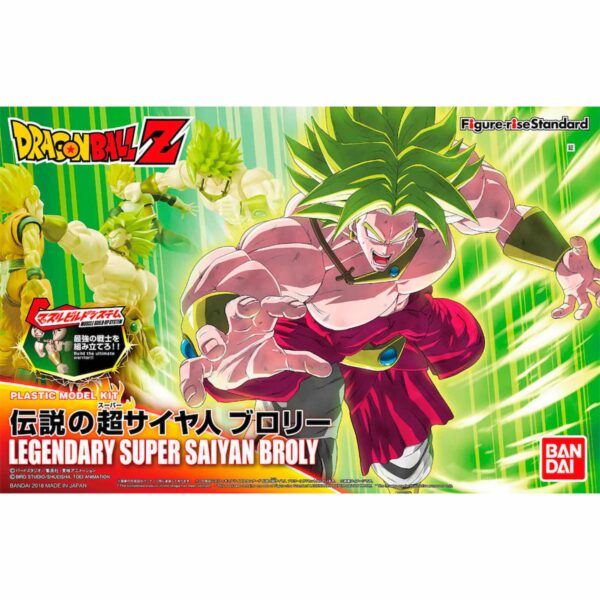 LEGENDARY SUPER SAIYAN BROLY MODEL KIT FIG 14 CM DRAGON BALL Z FIGURE-RISE STANDARD 80486P - Imagen 2