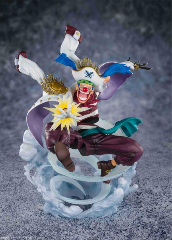 BUGGY THE CLOWN EXTRA BATTLE PARAMOUNT WAR FIG 19 CM ONE PIECE FIGUARTS ZERO - Imagen 2