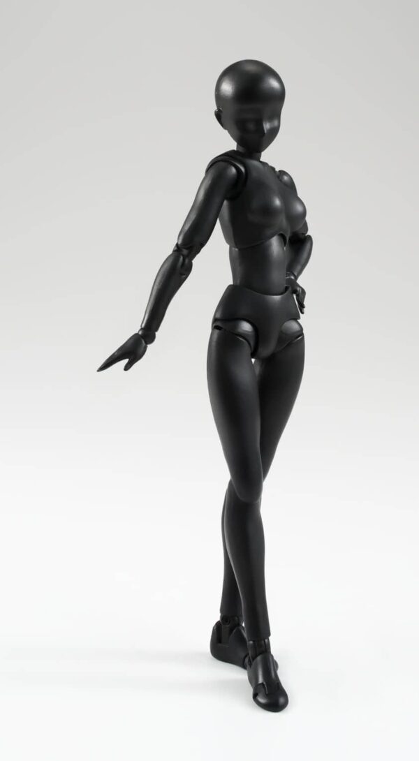 S.H. Figuarts Figura Woman Solid Black Color Version 15 cm - Imagen 4