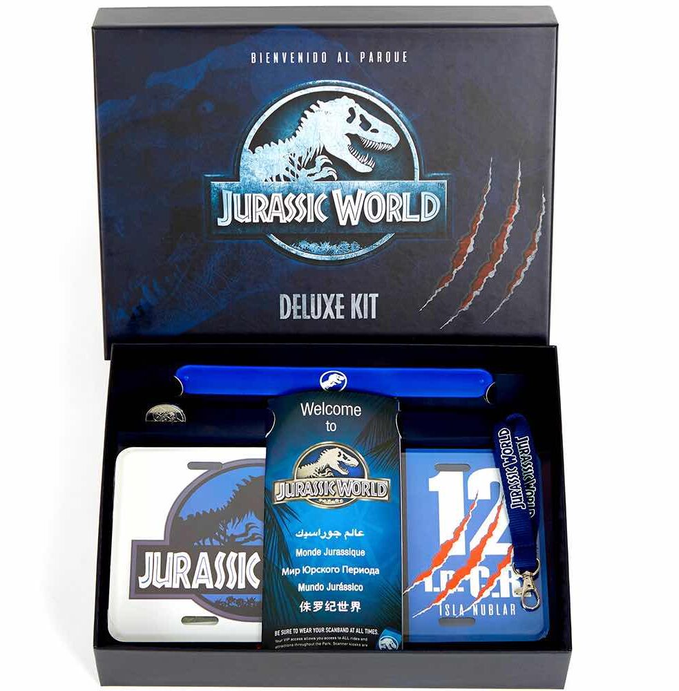 JURASSIC WORLD CAJA DELUXE KIT