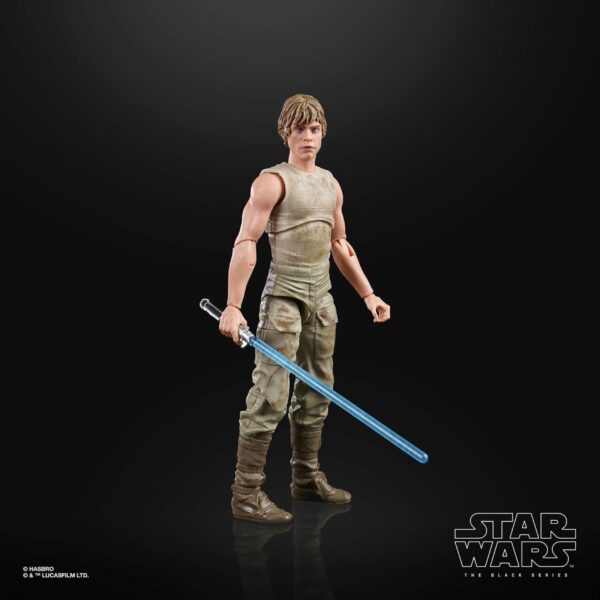 LUKE SKYWALKER DAGOBAH E5 FIGURA 15 CM STAR WARS 40TH BLACK SERIES E80845L0 - Imagen 4