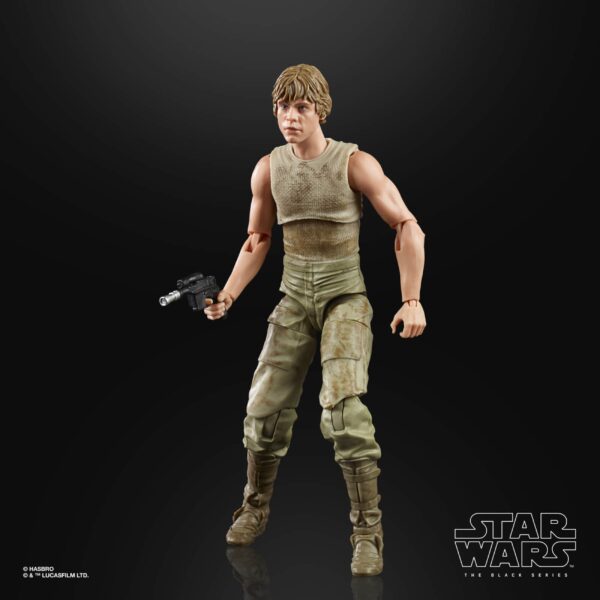 LUKE SKYWALKER DAGOBAH E5 FIGURA 15 CM STAR WARS 40TH BLACK SERIES E80845L0 - Imagen 2