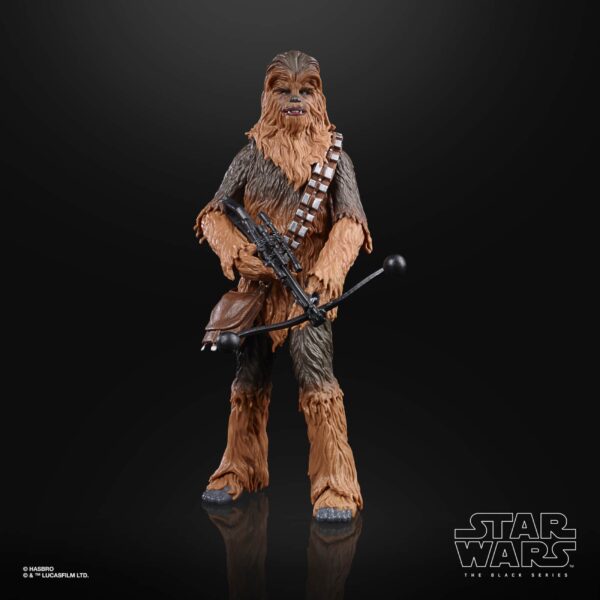 CHEWBACCA E5 FIGURA 15 CM STAR WARS 40TH BLACK SERIES E93135L0 - Imagen 2