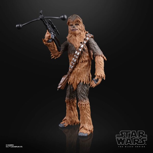 CHEWBACCA E5 FIGURA 15 CM STAR WARS 40TH BLACK SERIES E93135L0 - Imagen 4