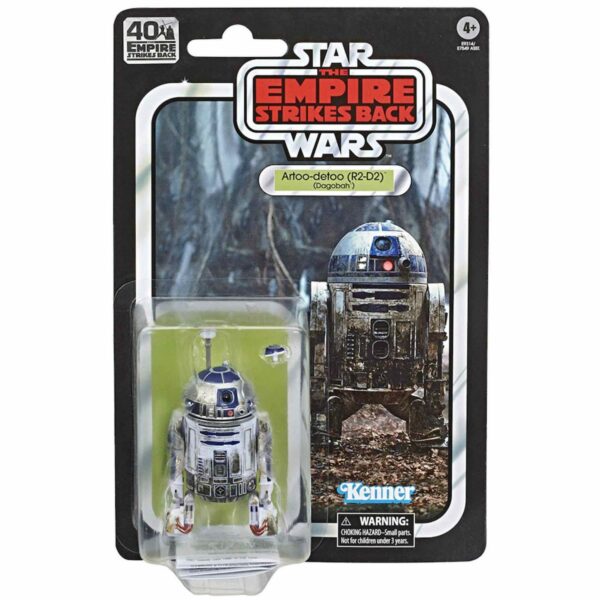 R2-D2 DAGOBAH E5 FIGURA 8 CM STAR WARS 40TH ANNIVERSARY EMPIRE STRIKES BACK E93145X0 - Imagen 4