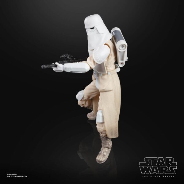 IMPERIAL SNOWTROOPER E5 FIGURA 15 CM STAR WARS 40TH BLACK SERIES E93155L0 - Imagen 4