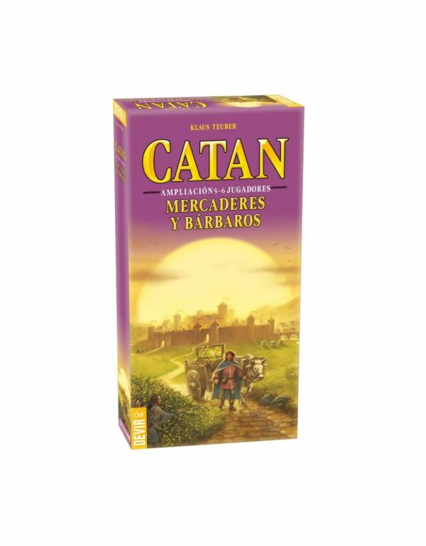 CATAN MERCADERES Y BARBAROS EXP 5-6 JUG