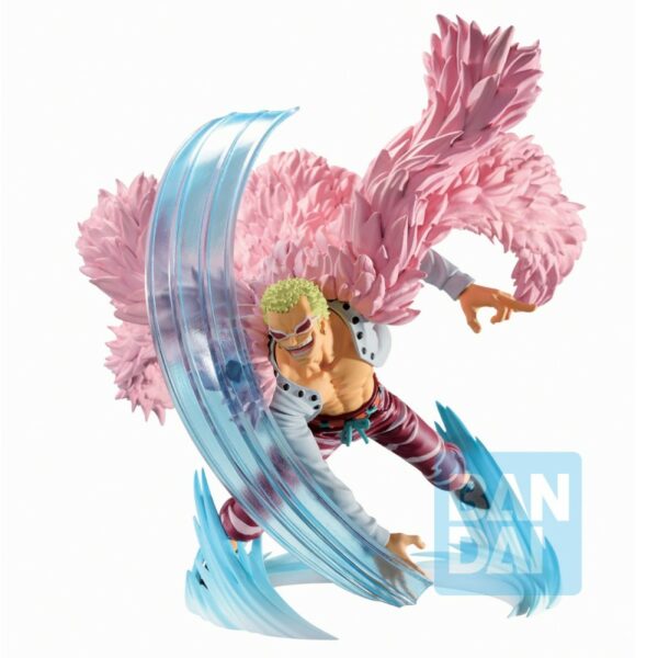 DONQUIXOTE DOFLAMINGO FIGURA 9 CM ONE PIECE OP DUEL MEMORIES