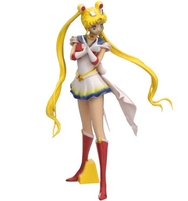 SUPER SAILOR MOON VER. A FIGURA 13 CM Pretty Guardian SM Eternal the Movie GLITTERS&GAMOUR - Imagen 2