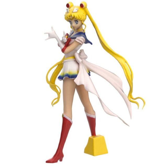 SUPER SAILOR MOON VER. A FIGURA 13 CM Pretty Guardian SM Eternal the Movie GLITTERS&GAMOUR - Imagen 3