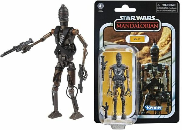 VIN IG-11 FIGURA 9,5 CM STAR WARS THE MANDALORIAN VINTAGE F19015L0