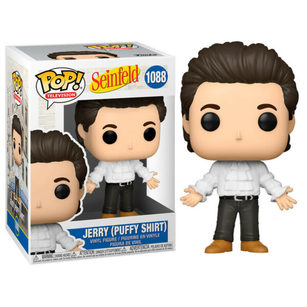 Seinfeld POP! TV Vinyl Figura Jerry w/Puffy Shirt 9 cm