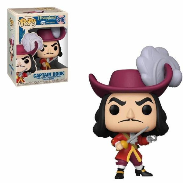 Disney: Villains Funko POP! Disney Vinyl Figura Captain Hook 9 cm