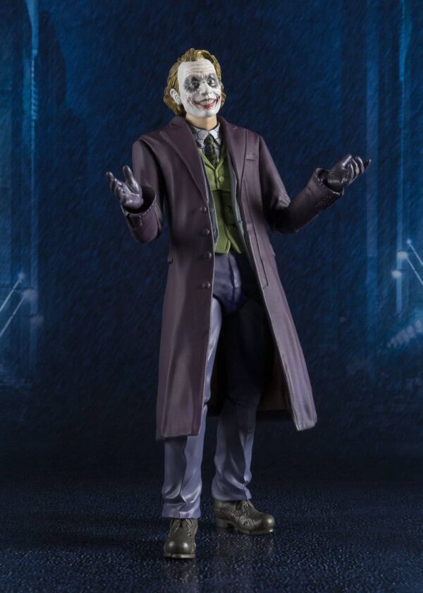 JOKER FIGURA 15.5 CM THE DARK KNIGHT SH FIGUARTS - Imagen 3