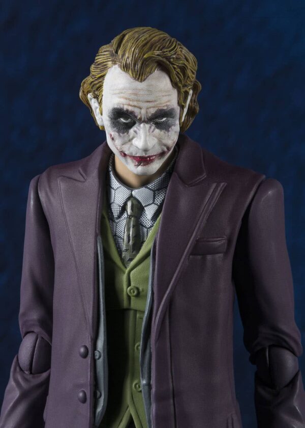 JOKER FIGURA 15.5 CM THE DARK KNIGHT SH FIGUARTS - Imagen 4