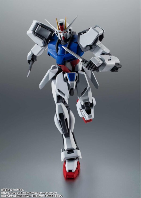 GAT-X105 STRIKE VER A.N.I.M.E. FIGURA 12,5 CM MOBILE SUIT GUNDAM ROBOT SPIRITS - Imagen 4