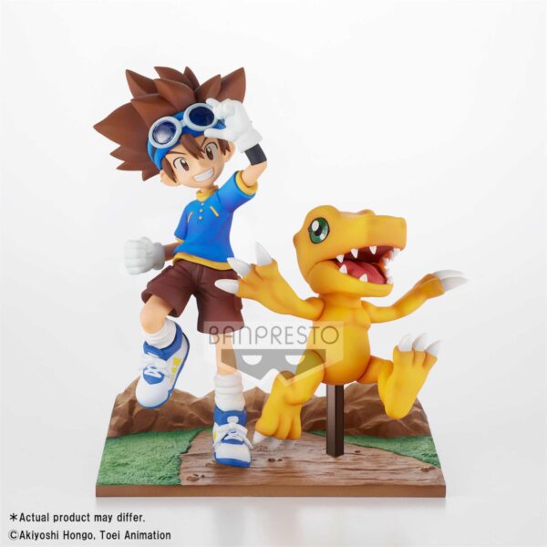 TAICHI & AGUMON FIG 15 CM DIGIMON ADVENTURE DXF ADVENTURE ARCHIVES