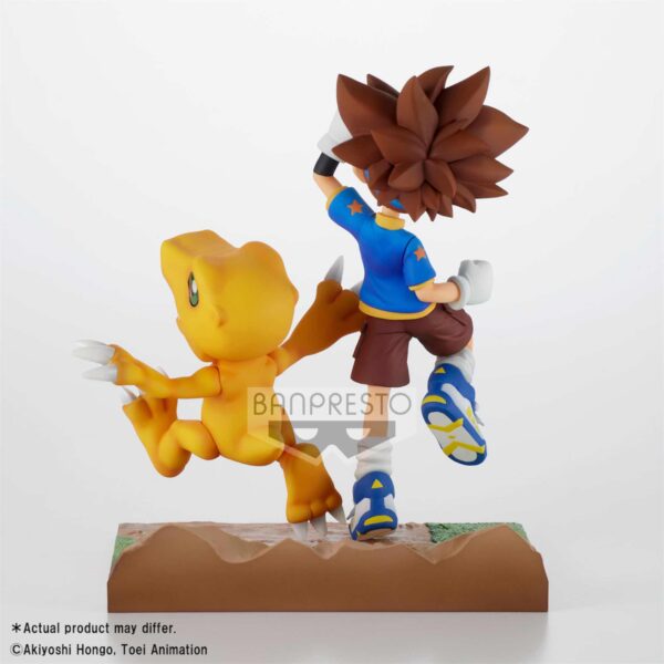 TAICHI & AGUMON FIG 15 CM DIGIMON ADVENTURE DXF ADVENTURE ARCHIVES - Imagen 4