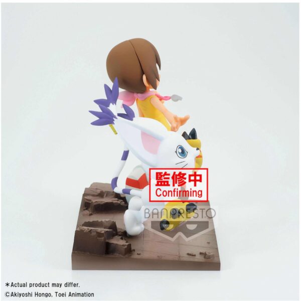 HIKARI & TAILMON FIG 12 CM DIGIMON ADVENTURE DXF ADVENTURE ARCHIVES - Imagen 2