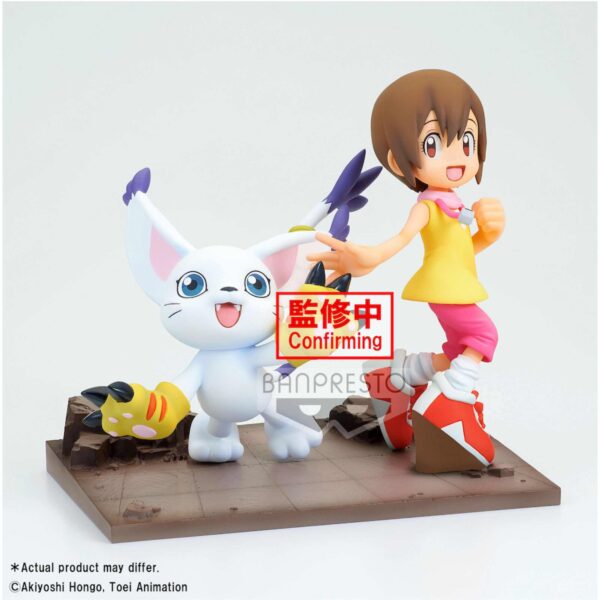 HIKARI & TAILMON FIG 12 CM DIGIMON ADVENTURE DXF ADVENTURE ARCHIVES - Imagen 5