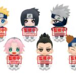 Peluches Naruto - Tomonui Assort Series 1 Naranja (Naruto, Sasuke, Kakashi, Sakura, Shikamaru y Choji)