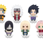 Peluches Naruto Shippuden - Tomonui Assort Series 2 Azul (Naruto, Jiraya, Sasuke, Orochimaru, Tsunade y Sakura)