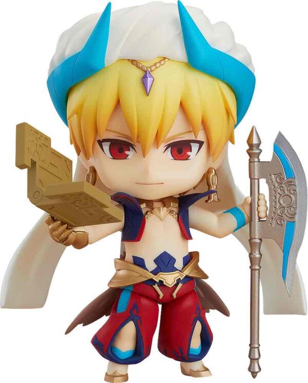 CASTER / GILGAMESH VER. ASCENSION FIGURA 10 CM FATE GRAND ORDER NENDOROID - Imagen 2