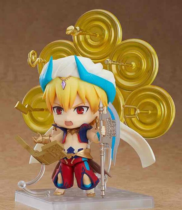 CASTER / GILGAMESH VER. ASCENSION FIGURA 10 CM FATE GRAND ORDER NENDOROID - Imagen 4