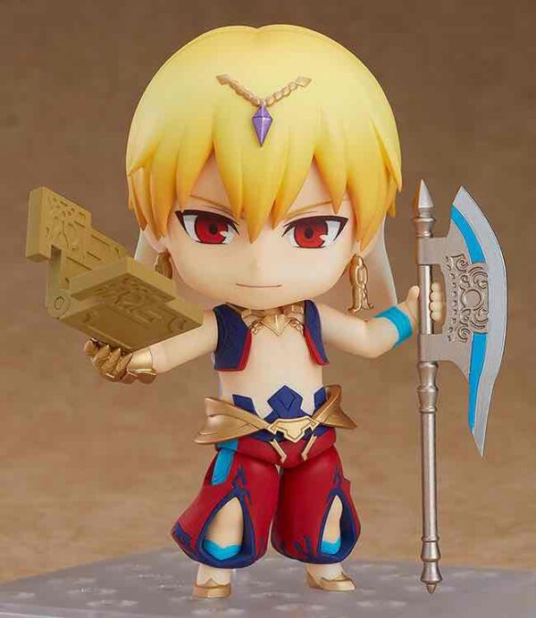 CASTER / GILGAMESH VER. ASCENSION FIGURA 10 CM FATE GRAND ORDER NENDOROID - Imagen 6