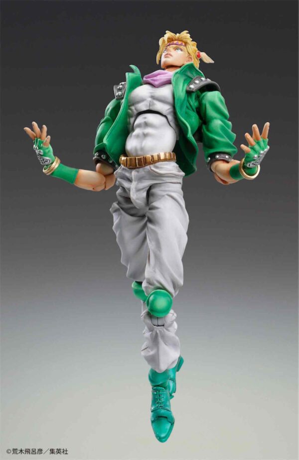 CAESAR ANTHONIO ZEPPELI FIG 16 CM JOJO'S BIZARRE ADVENTURE P2 BATTLE TENDENCY CHOZO KADO - Imagen 4