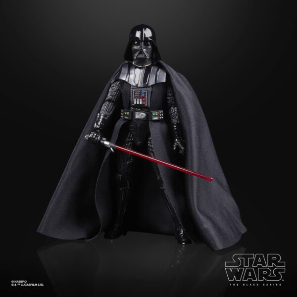 DARTH VADER E5 FIGURA 15 CM STAR WARS 40TH BLACK SERIES E93165L0 - Imagen 4