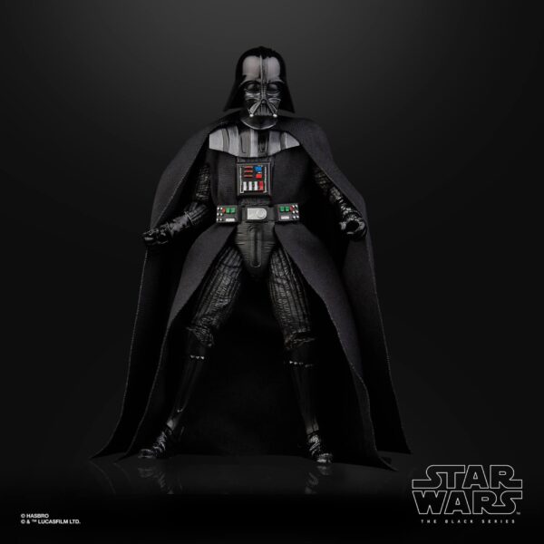 DARTH VADER E5 FIGURA 15 CM STAR WARS 40TH BLACK SERIES E93165L0 - Imagen 5