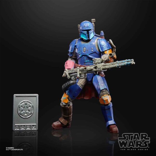 HEAVY INFANTRY MANDALORIAN FIGURA 19 CM STAR WARS BLACK SERIES CREDIT COLLECTION