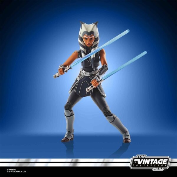 VIN AHSOKA TANO (MANDALORE) FIGURA 10 CM STAR WARS VINTAGE - Imagen 2