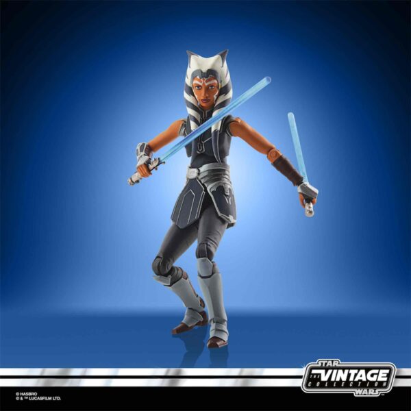 VIN AHSOKA TANO (MANDALORE) FIGURA 10 CM STAR WARS VINTAGE - Imagen 3