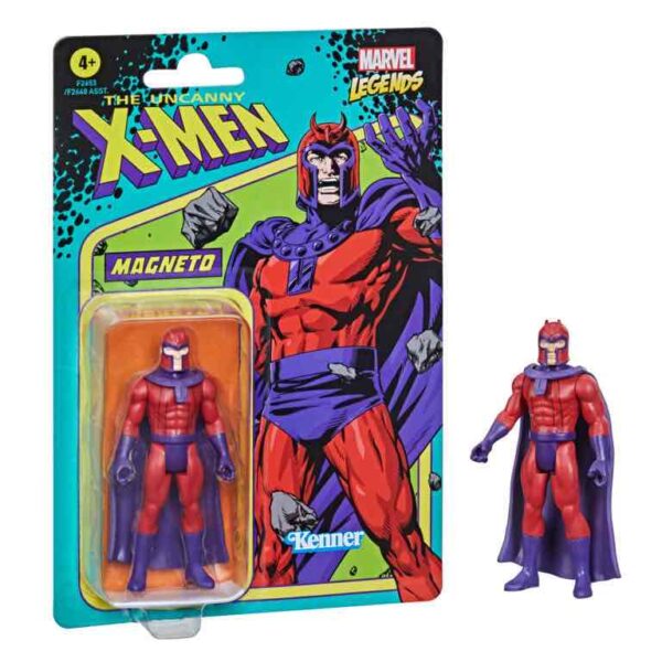 MAGNETO FIGURA 9.5 CM MARVEL LEGENDS RETRO F26535X0