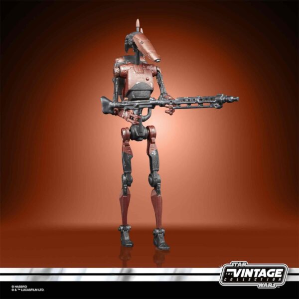 VIN HEAVY BATTLE DROID FIGURA 10 CM STAR WARS VINTAGE GAMING GREATS F27115L0 - Imagen 3