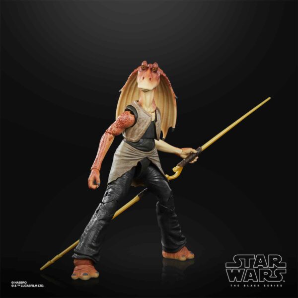 JAR JAR BINKS GREATEST HITS BLACK SERIES FIGURA 15 CM STAR WARS F27325L0 - Imagen 3