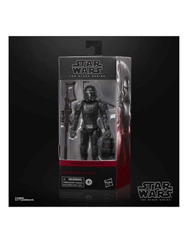 CROSSHAIR (IMPERIAL) FIGURA 15 CM CLONE WARS BLACK SERIES F29335L0 - Imagen 2