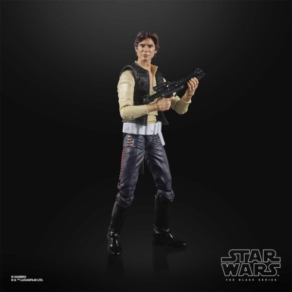 HAN SOLO FIGURA 15 CM STAR WARS THE POWER OF THE FORCE BLACK SERIES F32655L0