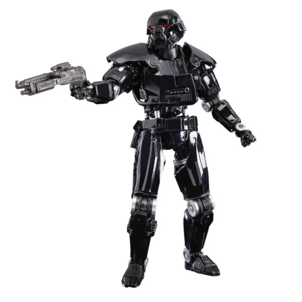 Star Wars: The Mandalorian Black Series Figura Deluxe 2022 Dark Trooper 15 cm