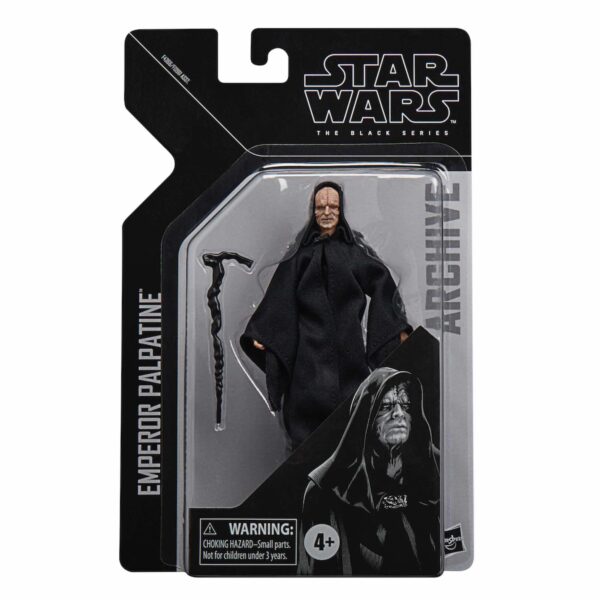 EMPEROR PALPATINE FIGURA 15 CM STAR WARS BLACK SERIES F43665X0 - Imagen 2