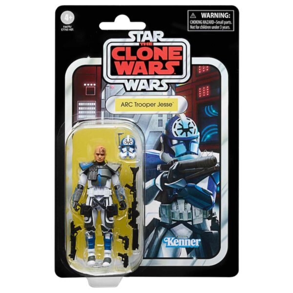 VIN ARC TROOPER JESSE FIG 9,5 CM STAR WARS CLONE WARS VINTAGE COLLECTION F44795X0 - Imagen 3