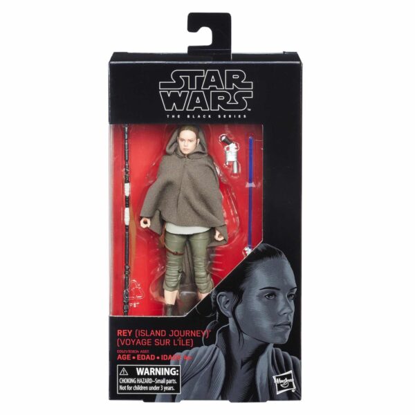 REY ISLAND JOURNEY E8 FIGURA 15 CM STAR WARS BLACK SERIES - Imagen 2